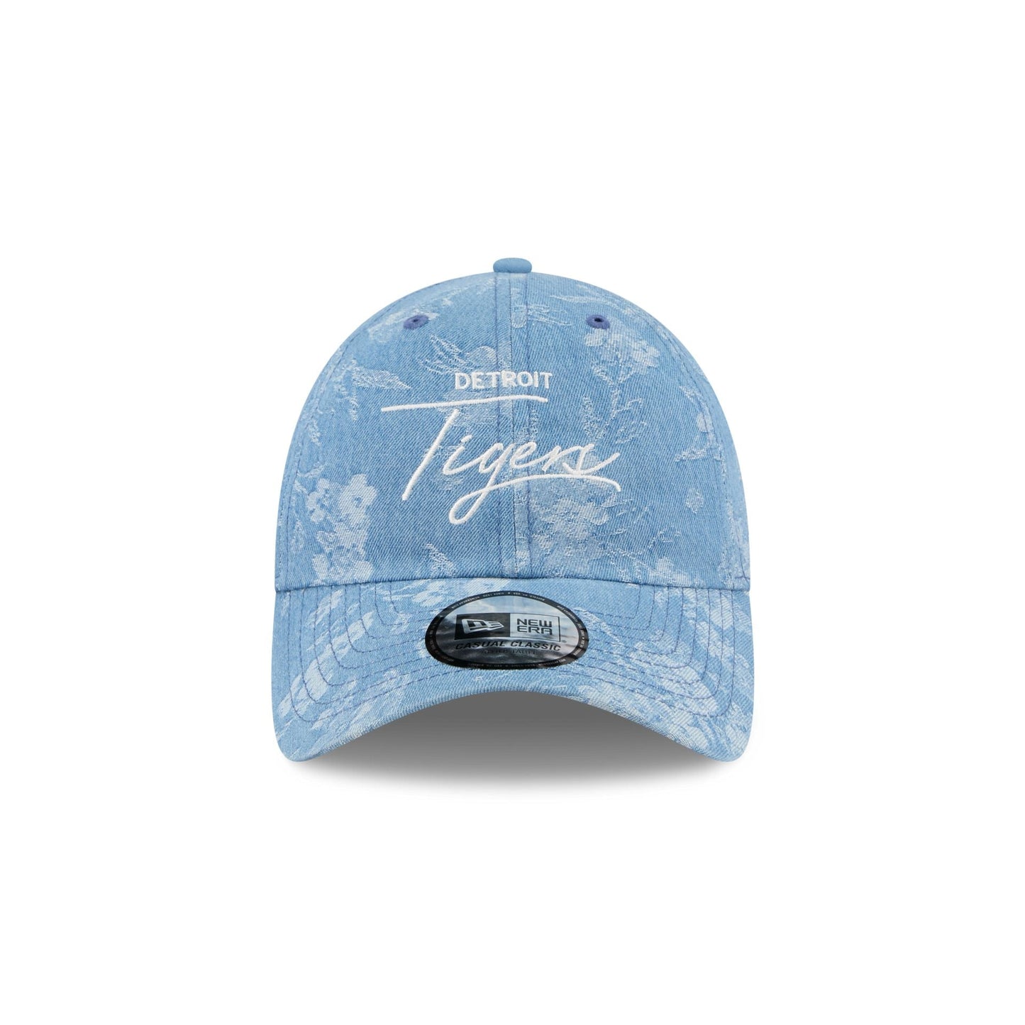 Detroit Tigers Blue Leaves Casual Classic Adjustable Hat