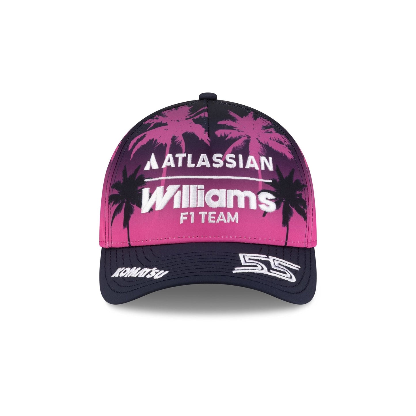 2026 Miami Race Special Atlassian Williams F1 Team Carlos Sainz 9FORTY M-Crown A-Frame Snapback Hat