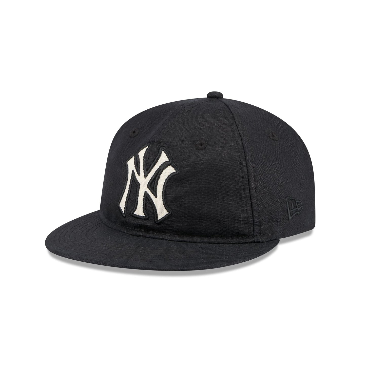 Aimé Leon Dore New York Yankees Black Linen Retro Crown 9FIFTY Adjustable Hat