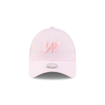 Atlassian Williams F1 Team Women's Pink Seersucker 9FORTY Trucker Hat