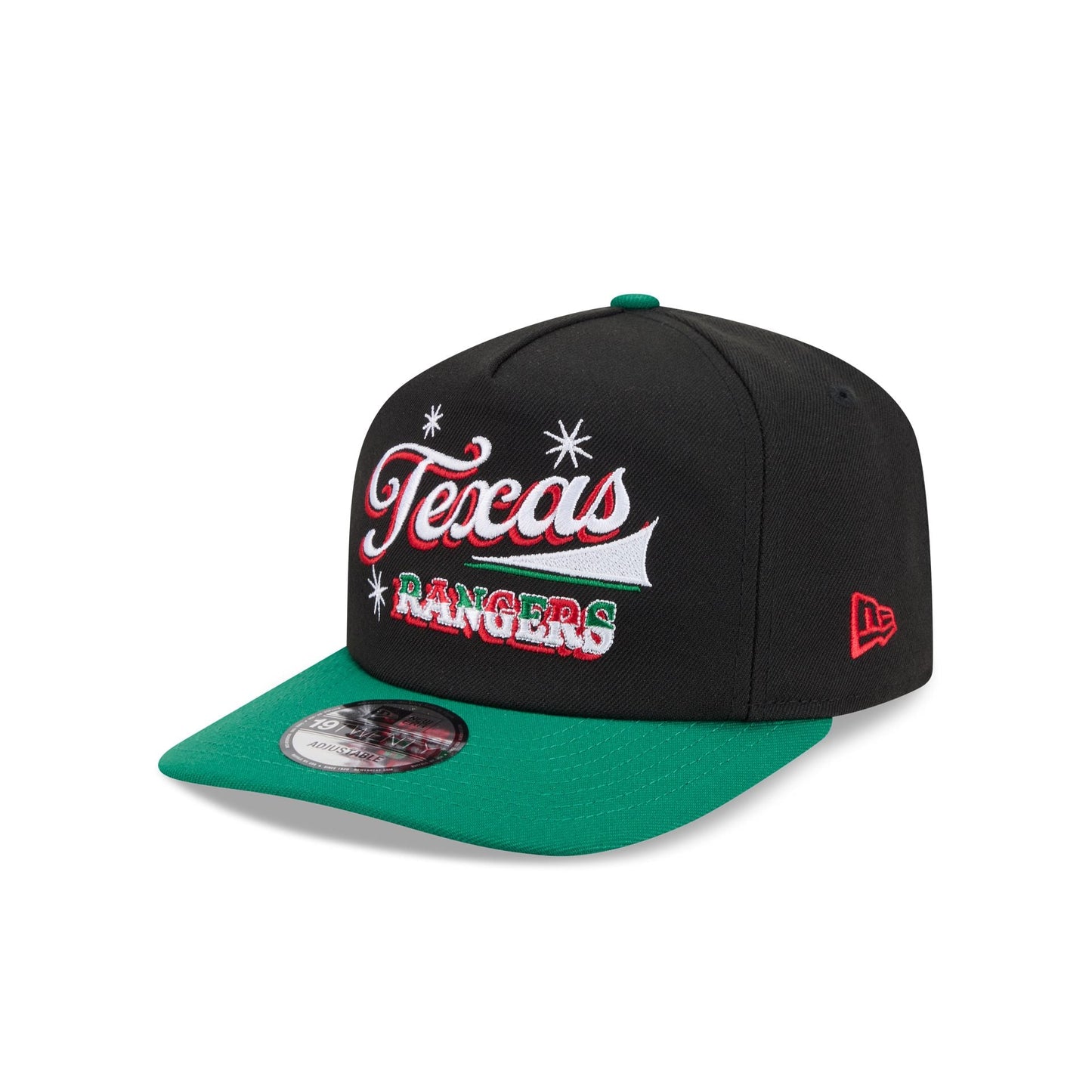 Texas Rangers Cinco de Mayo Black 19TWENTY Adjustable Hat