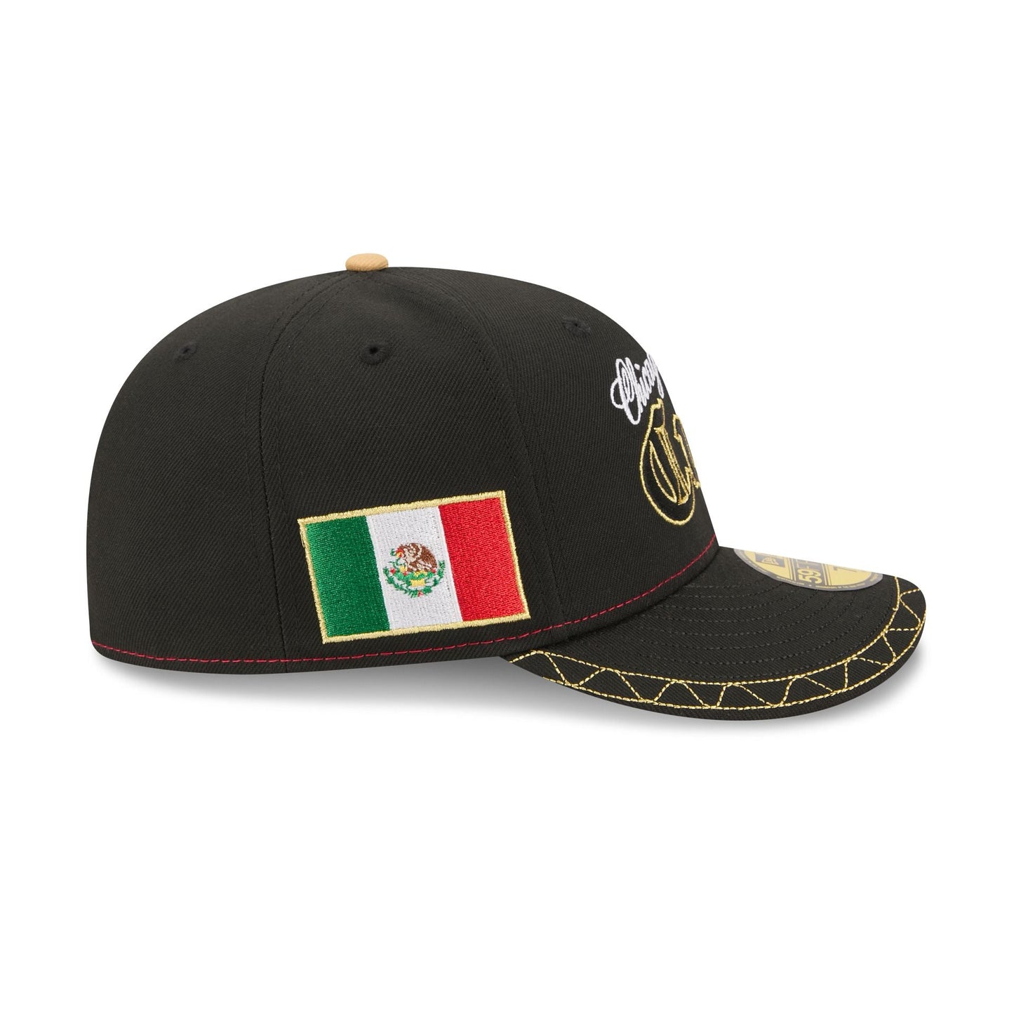Chicago Cubs Cinco de Mayo Black 59FIFTY Fitted Hat