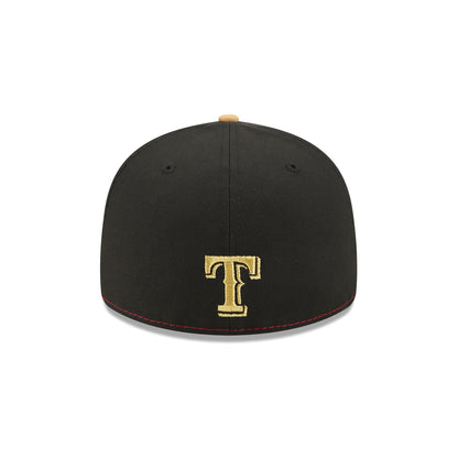 Texas Rangers Cinco de Mayo Black 59FIFTY Fitted Hat
