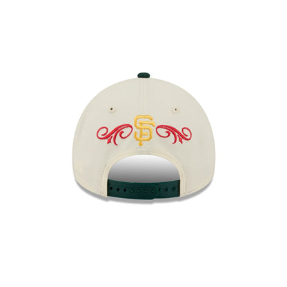 San Francisco Giants Cinco de Mayo Chrome White 9FORTY A-Frame Snapback Hat