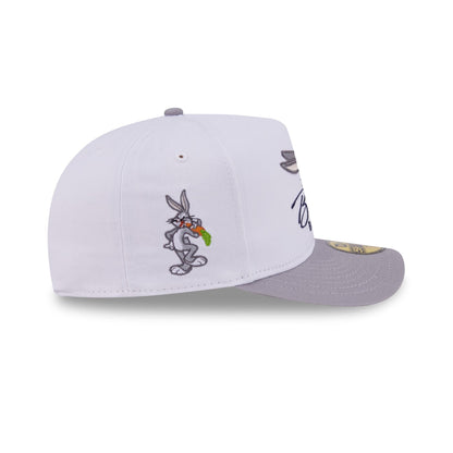 Looney Tunes Bugs Bunny Script 59FIFTY A-Frame Fitted Hat