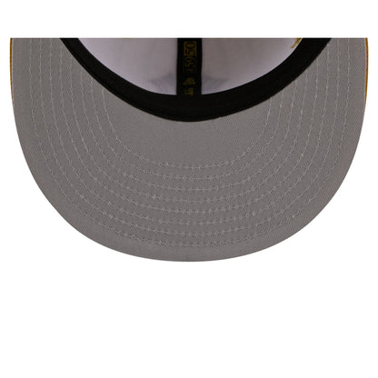 New York Yankees Chrome Herringbone 59FIFTY Fitted Hat