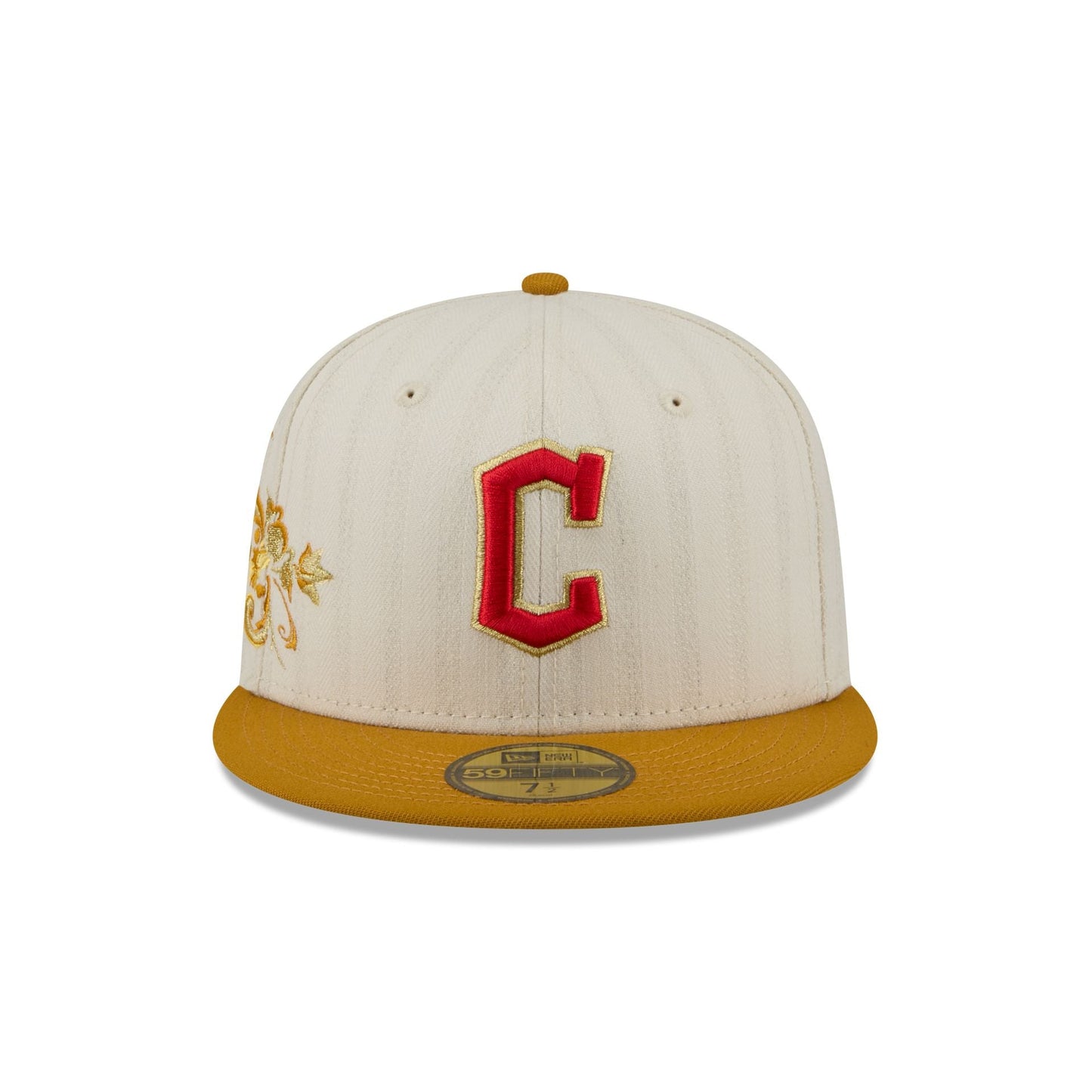 Cleveland Guardians Chrome Herringbone 59FIFTY Fitted Hat