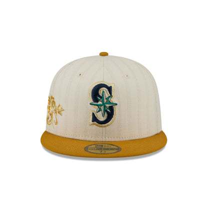Seattle Mariners Chrome Herringbone 59FIFTY Fitted Hat