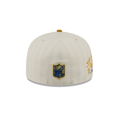 Indianapolis Colts Chrome Herringbone 59FIFTY Fitted Hat