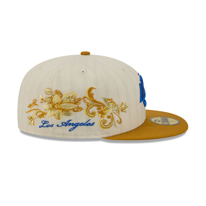 Los Angeles Rams Chrome Herringbone 59FIFTY Fitted Hat