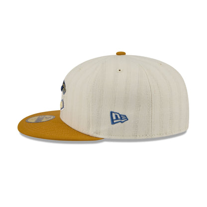 Vancouver Canucks Chrome Herringbone 59FIFTY Fitted Hat