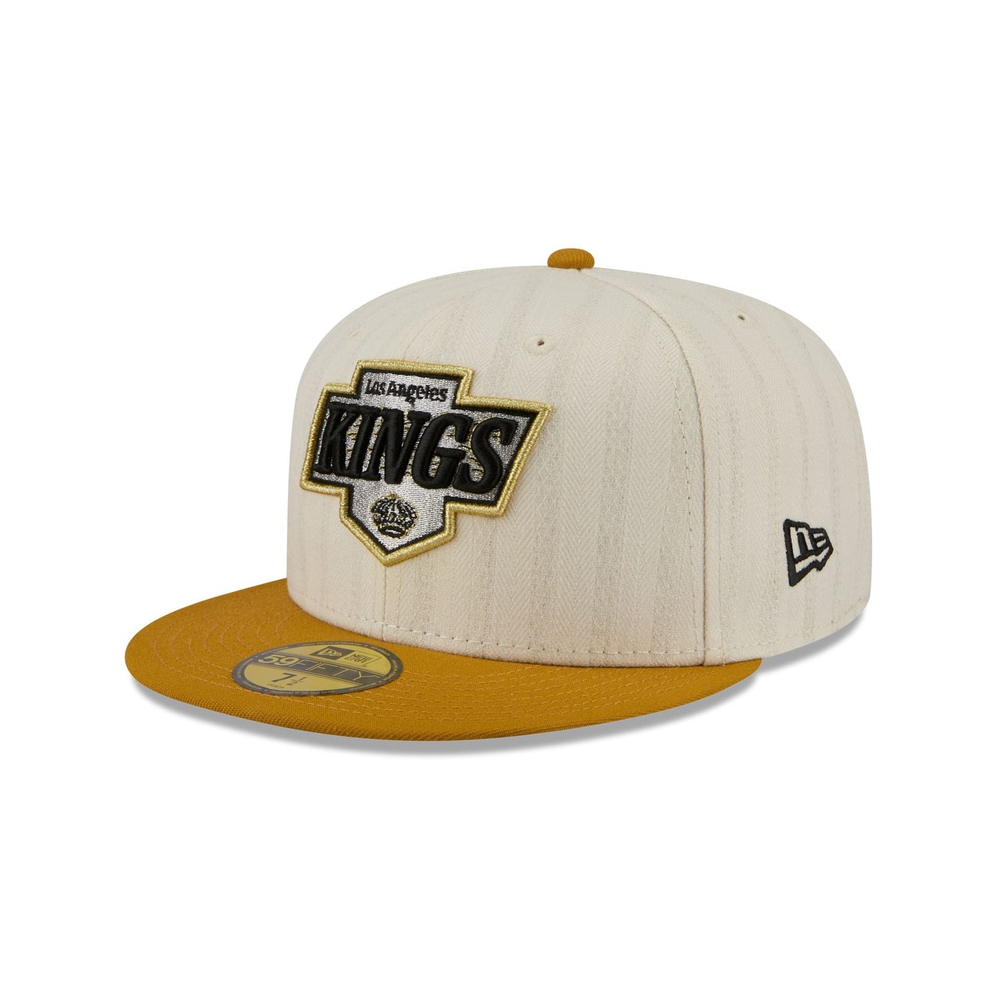 Los Angeles Kings Chrome Herringbone 59FIFTY Fitted Hat