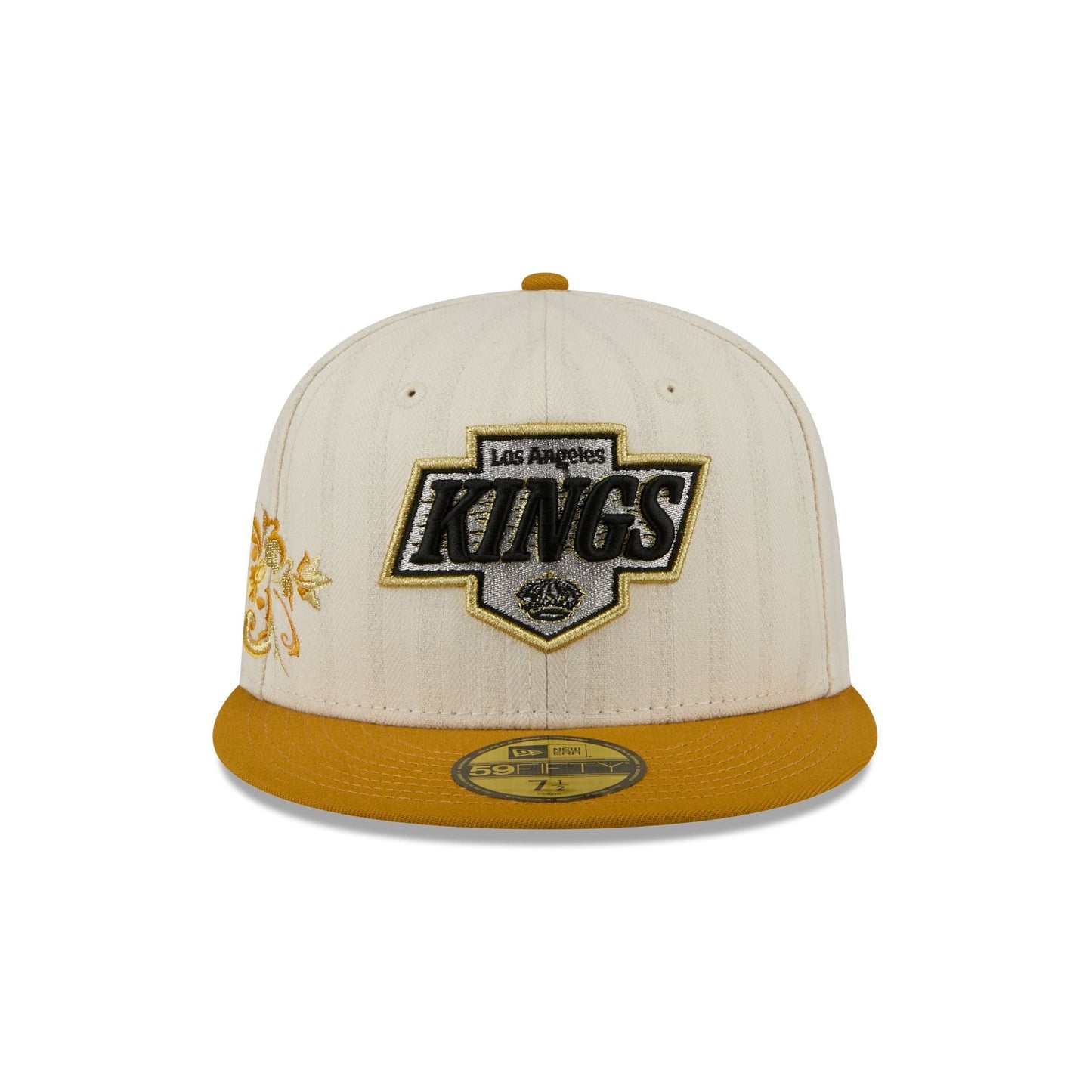 Los Angeles Kings Chrome Herringbone 59FIFTY Fitted Hat