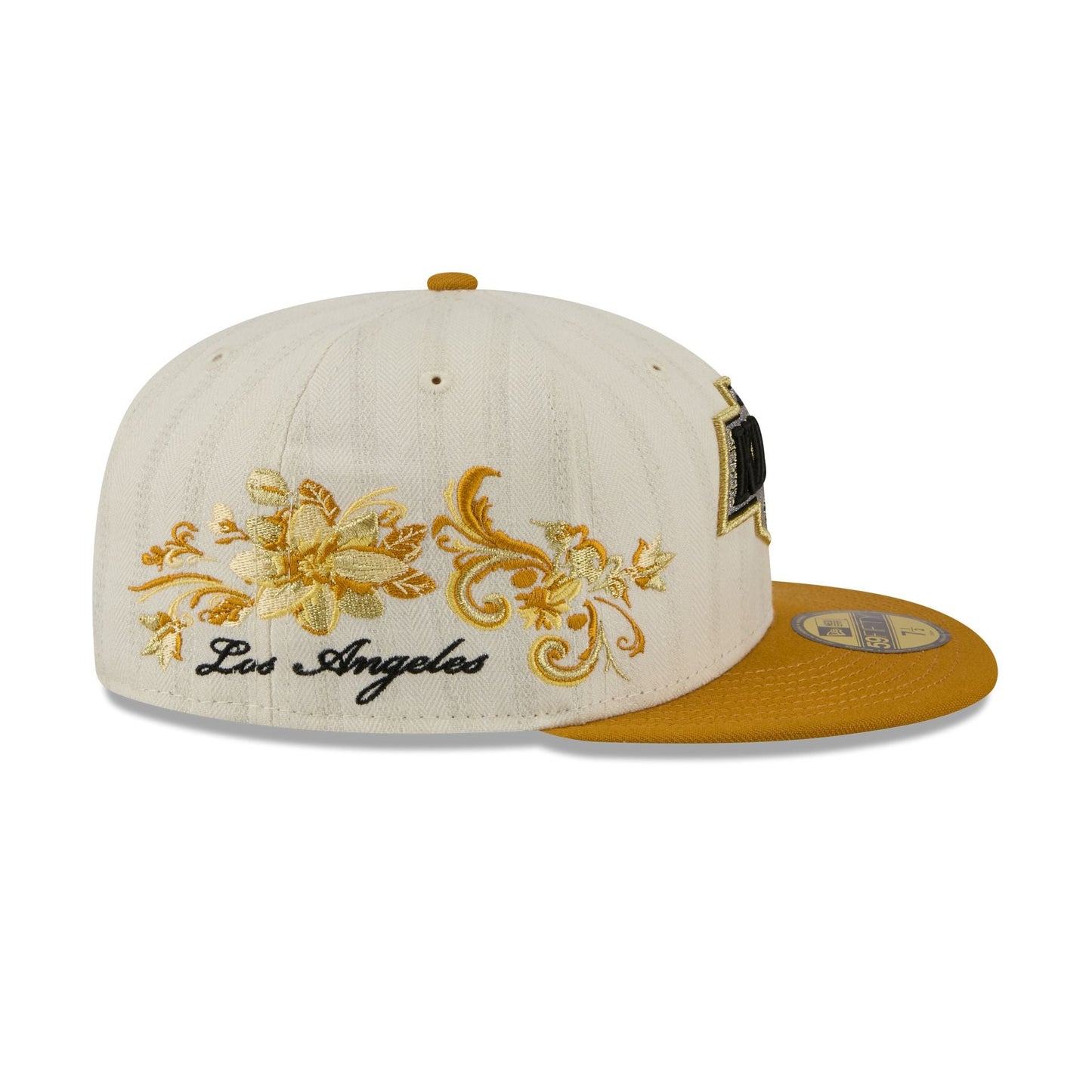 Los Angeles Kings Chrome Herringbone 59FIFTY Fitted Hat