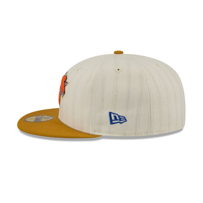 New York Knicks Chrome Herringbone 59FIFTY Fitted Hat
