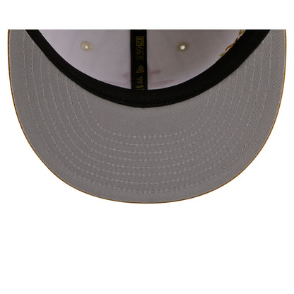 Houston Rockets Chrome Herringbone 59FIFTY Fitted Hat