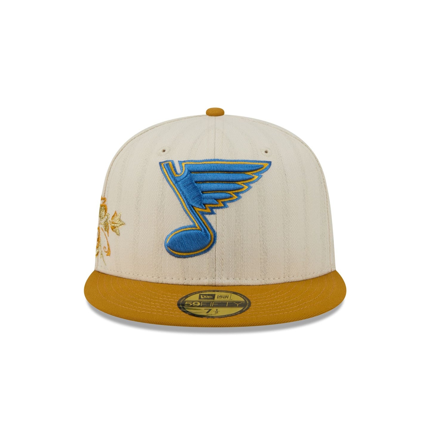 St. Louis Blues Chrome Herringbone 59FIFTY Fitted Hat