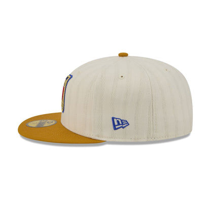 New York Rangers Chrome Herringbone 59FIFTY Fitted Hat