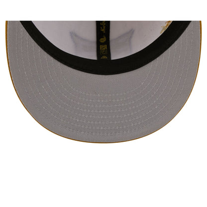New York Rangers Chrome Herringbone 59FIFTY Fitted Hat