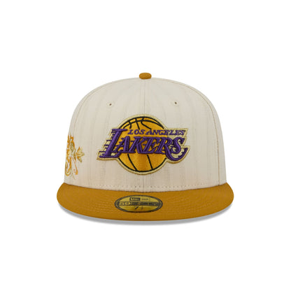 Los Angeles Lakers Chrome Herringbone 59FIFTY Fitted Hat