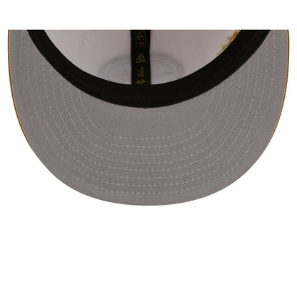 Pittsburgh Steelers Chrome Herringbone 59FIFTY Fitted Hat