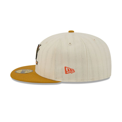 Anaheim Ducks Chrome Herringbone 59FIFTY Fitted Hat