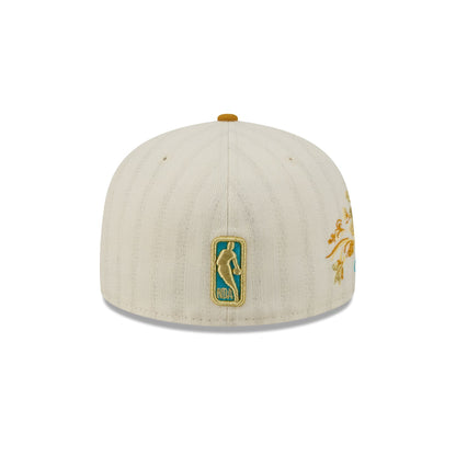 Charlotte Hornets Chrome Herringbone 59FIFTY Fitted Hat