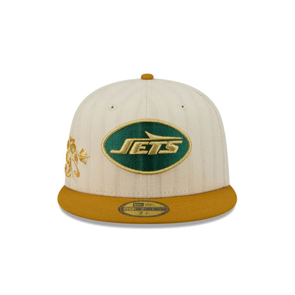 New York Jets Chrome Herringbone 59FIFTY Fitted Hat