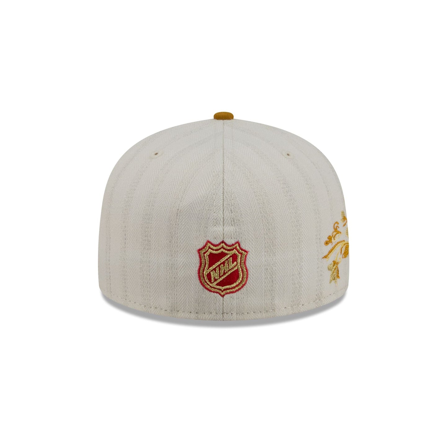 Detroit Red Wings Chrome Herringbone 59FIFTY Fitted Hat