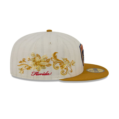 Florida Panthers Chrome Herringbone 59FIFTY Fitted Hat