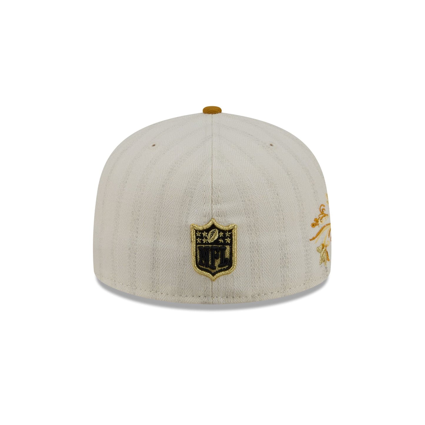 Baltimore Ravens Chrome Herringbone 59FIFTY Fitted Hat