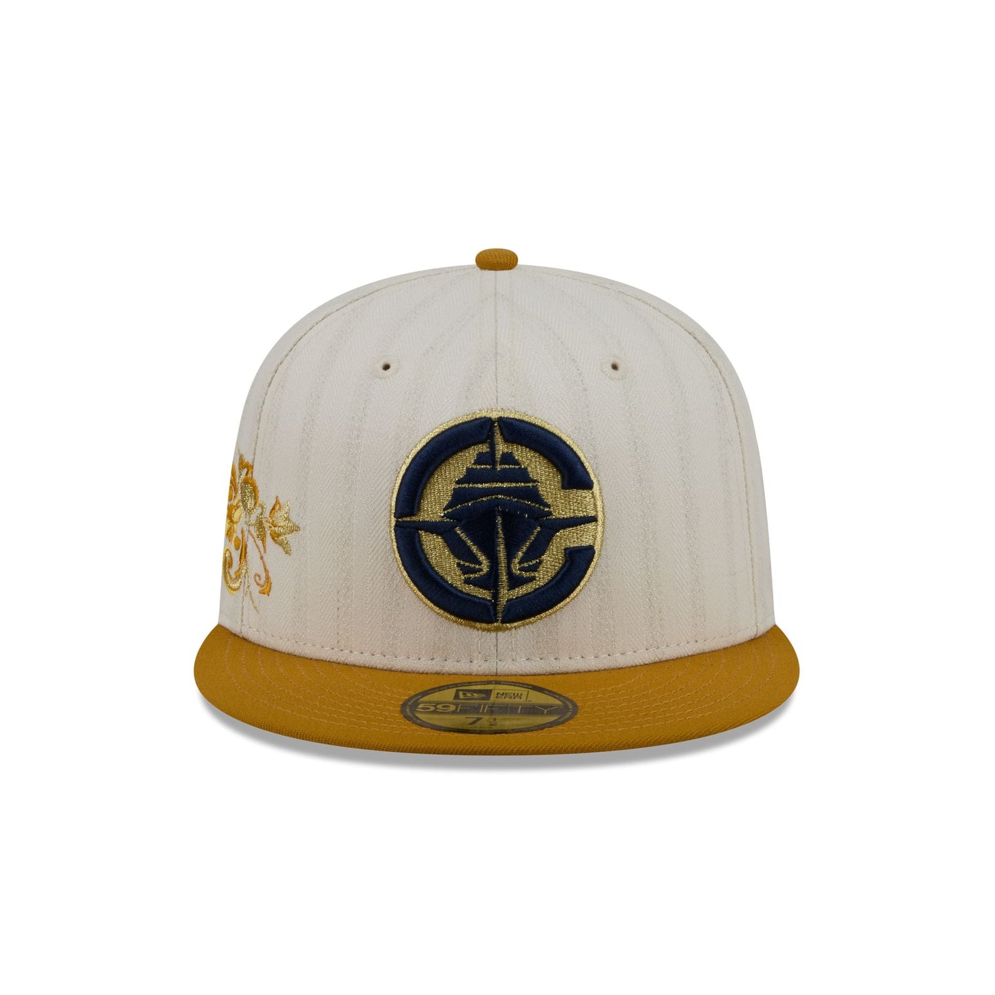 Los Angeles Clippers Chrome Herringbone 59FIFTY Fitted Hat
