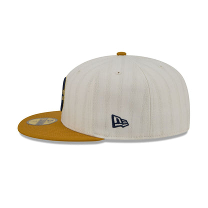 Los Angeles Clippers Chrome Herringbone 59FIFTY Fitted Hat