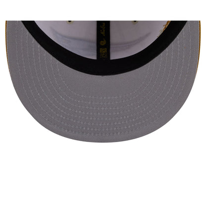 New England Patriots Chrome Herringbone 59FIFTY Fitted Hat