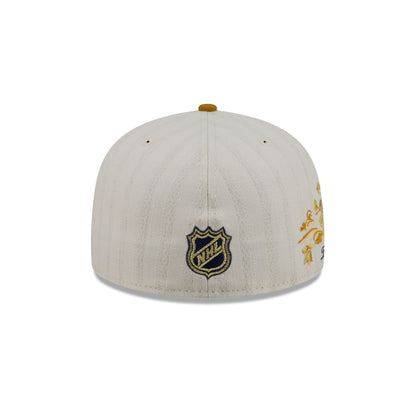Toronto Maple Leafs Chrome Herringbone 59FIFTY Fitted Hat