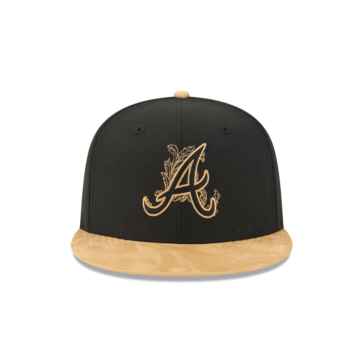 Atlanta Braves Black Wool 59FIFTY Fitted Hat