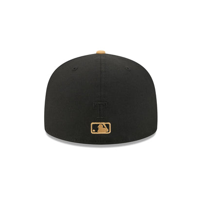 Texas Rangers Black Wool 59FIFTY Fitted Hat