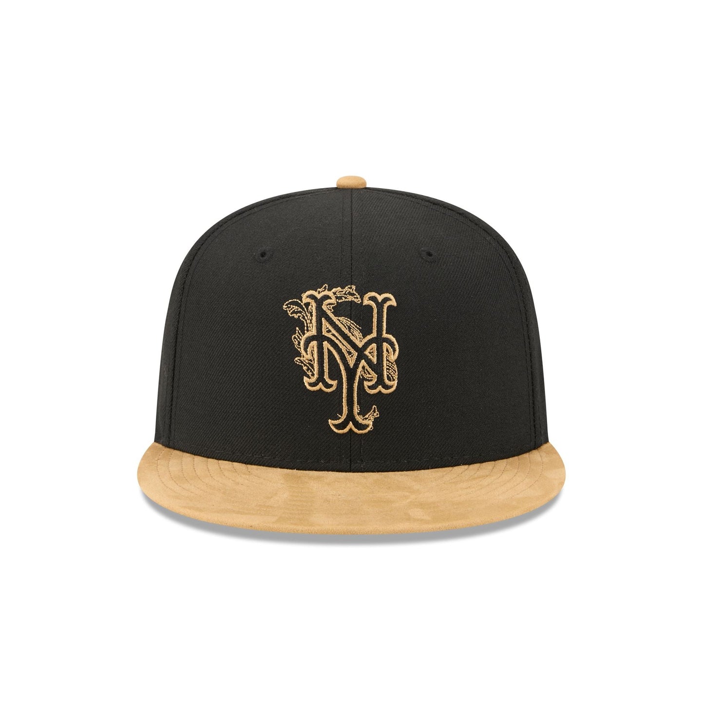 New York Mets Black Wool 59FIFTY Fitted Hat