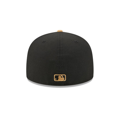 New York Mets Black Wool 59FIFTY Fitted Hat