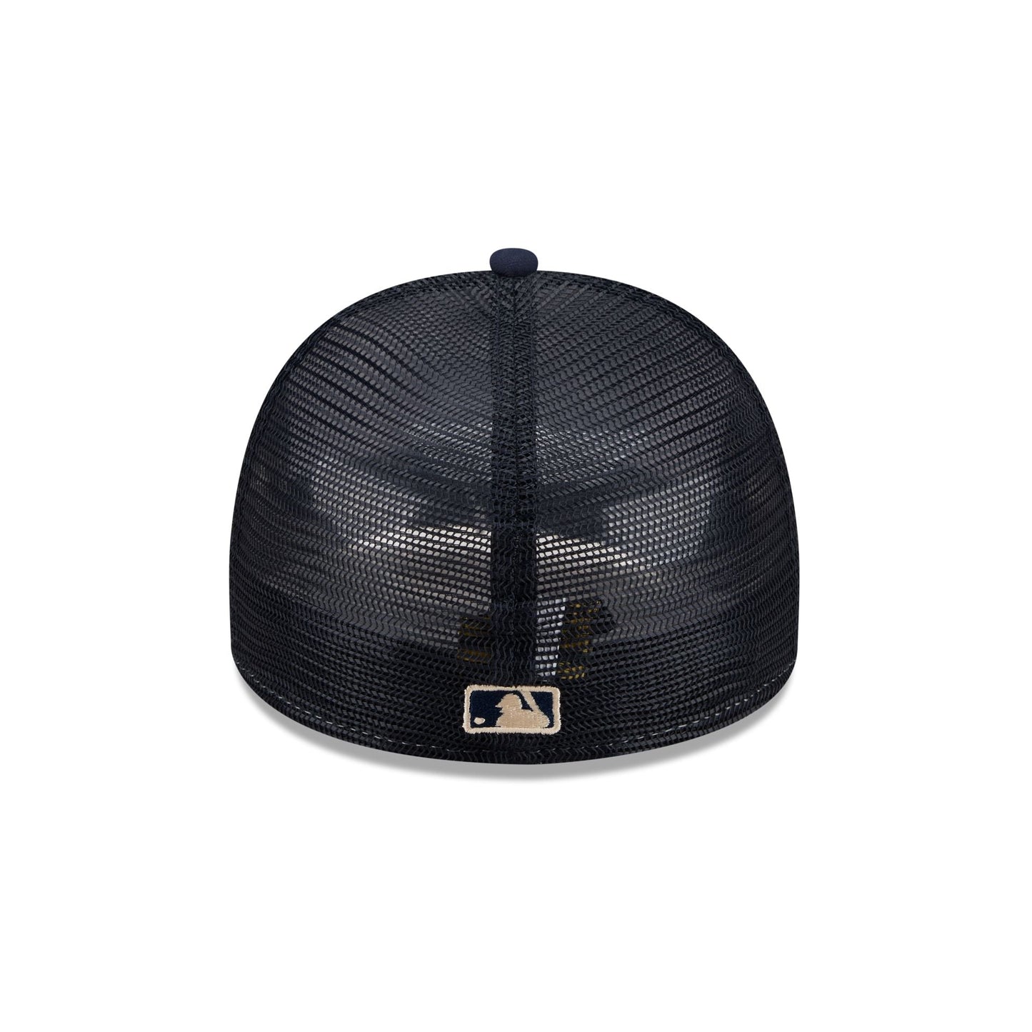 Atlanta Braves Chrome 59FIFTY Fitted Trucker Hat