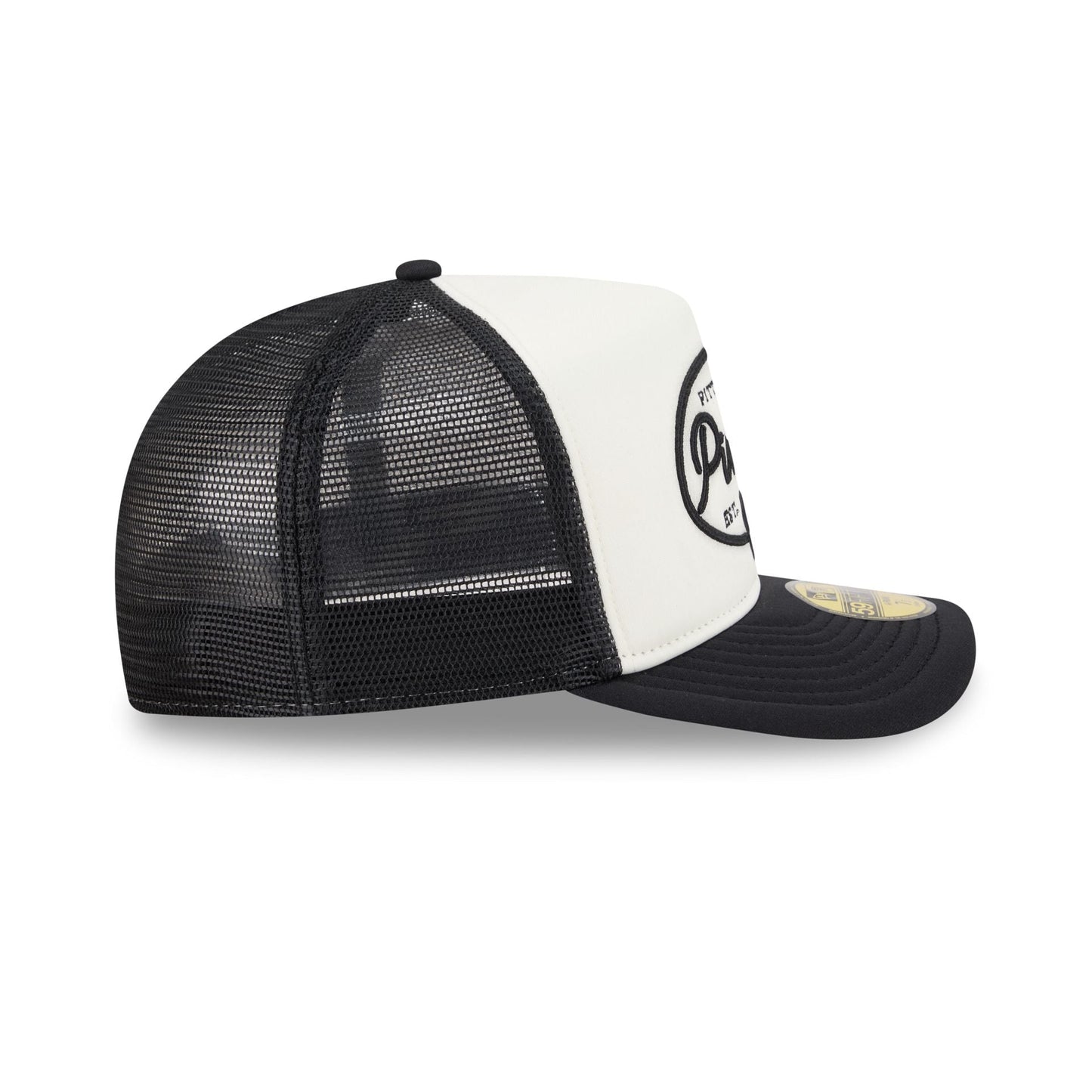 Pittsburgh Pirates Chrome 59FIFTY Fitted Trucker Hat