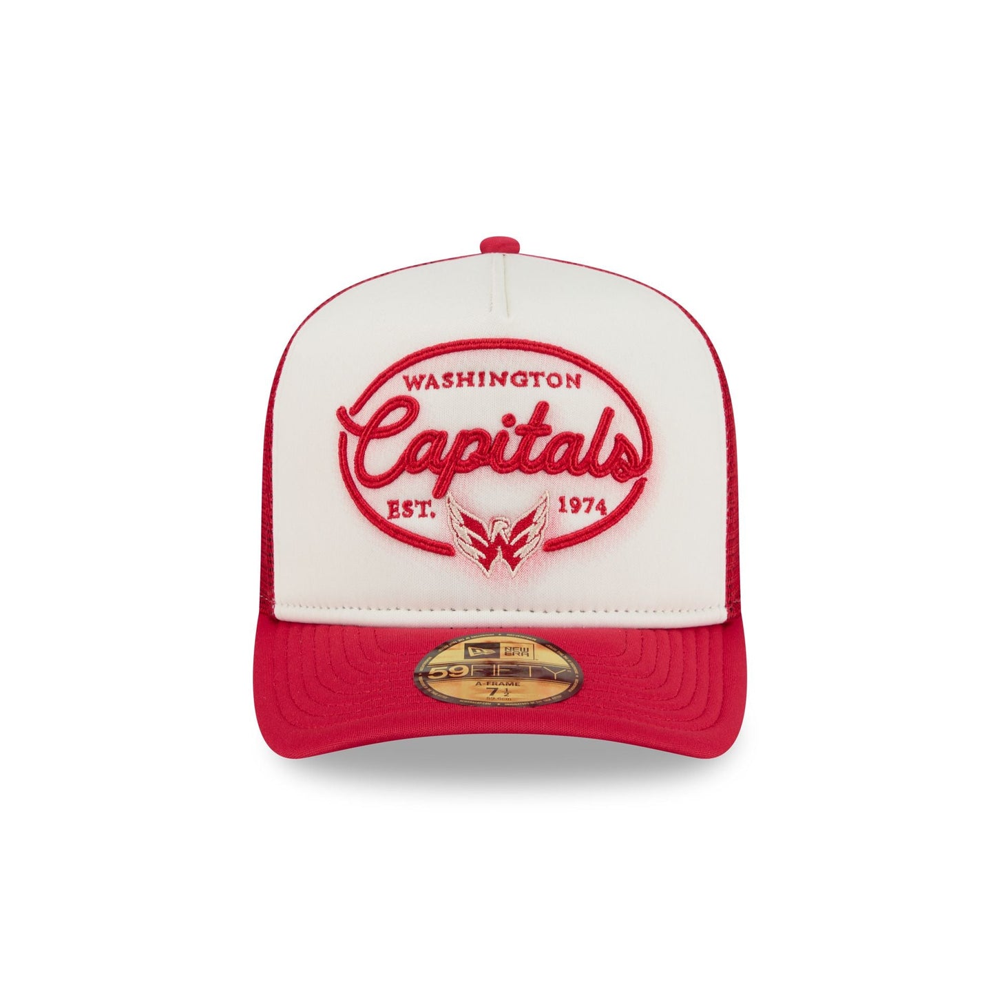 Washington Capitals Chrome 59FIFTY Fitted Trucker Hat