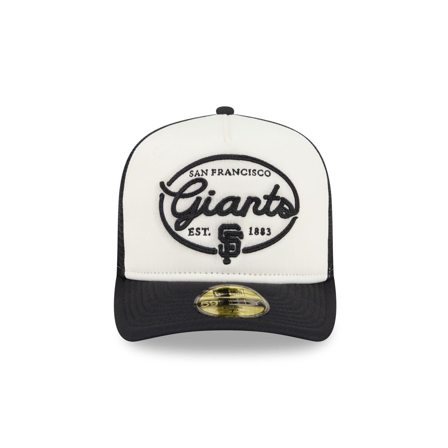 San Francisco Giants Chrome 59FIFTY Fitted Trucker Hat