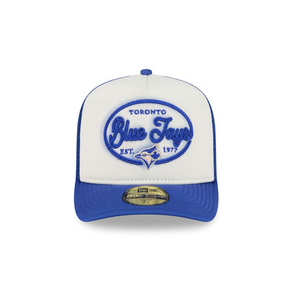 Toronto Blue Jays Chrome 59FIFTY Fitted Trucker Hat