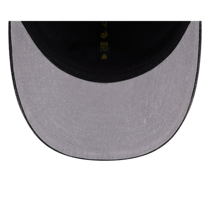 Los Angeles Dodgers Black Denim Low Profile 59FIFTY Fitted Hat