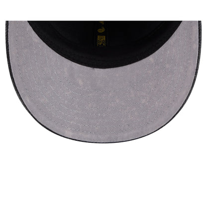 Detroit Tigers Black Denim Low Profile 59FIFTY Fitted Hat