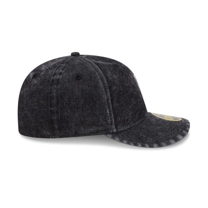 New York Mets Black Denim Low Profile 59FIFTY Fitted Hat