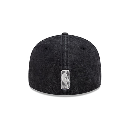 Miami Heat Black Denim Low Profile 59FIFTY Fitted Hat