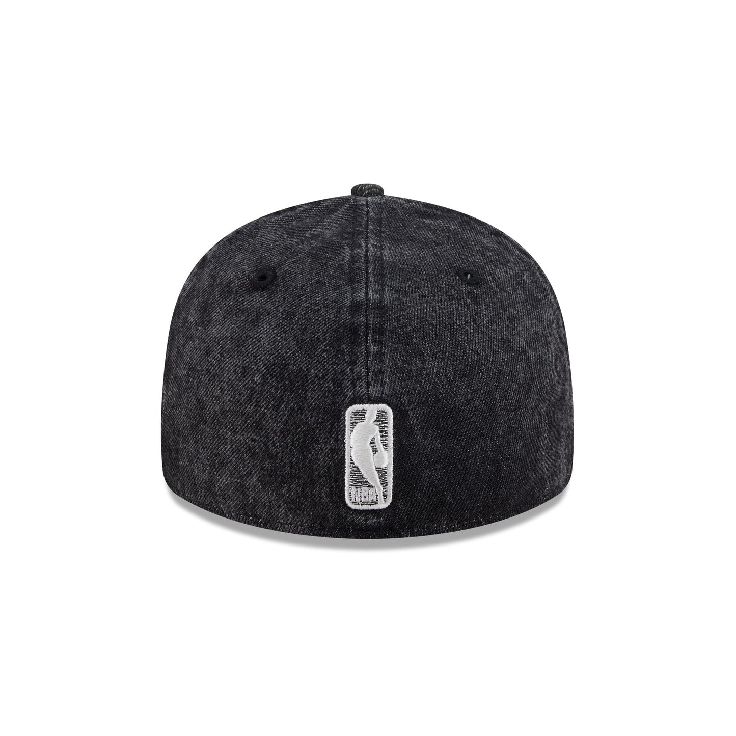 Chicago Bulls Black Denim Low Profile 59FIFTY Fitted Hat