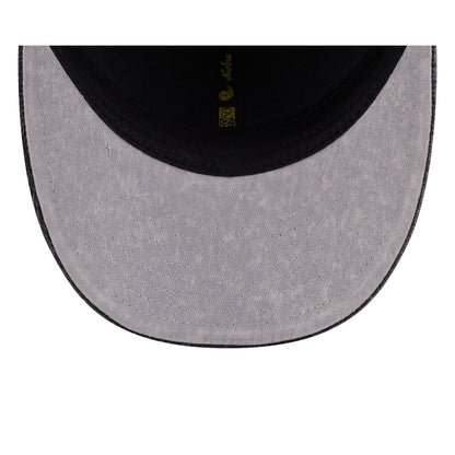 Chicago Bulls Black Denim Low Profile 59FIFTY Fitted Hat